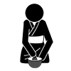 Tea Ceremony ｜ Tea ｜ Kimono ｜ Japanese Style --Pictogram ｜ Free Illustration Material