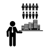 Labor and Social Security Attorney ｜ Company ｜ Company ｜ Employee --Pictogram ｜ Free Illustration Material