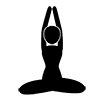 Yoga ｜ Health ｜ Beauty ｜ Diet-Pictogram ｜ Free Illustration Material