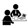 Financial Planner ｜ Life Plan ｜ Money Management ｜ Future Design --Pictogram ｜ Free Illustration Material