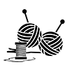 Handicraft ｜ Yarn ｜ Sweater ｜ Hand-knitting --Pictogram ｜ Free illustration material