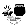 Chinese medicine ｜ Health ｜ Medicine ｜ Beauty --Pictogram ｜ Free illustration material