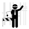 Architecture / Design ｜ Architect ｜ Designer ｜ CAD --Pictogram ｜ Free Illustration Material
