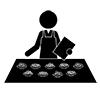 Yakuzen Coordinator --Pictogram ｜ Free Illustration Material