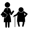 Lifelong Advisor --Pictogram ｜ Free Illustration Material