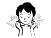 Face wash | Skin care | Beauty --Pictogram | Free illustration material