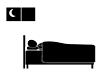 Good sleep | Sleeping | Cosmetology-Pictograms | Free illustrations