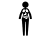 Built-in | Physical condition | Health-Pictogram | Free illustration material