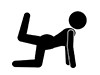Hip Line | Beautiful | Beauty-Pictogram | Free Illustration Material