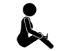 Waste Hair Treatment | Shin Hair-Pictogram | Free Illustration Material
