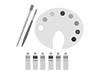 Painting / Paint | Art | Hobbies / Interests --Pictogram | Free Illustration Material