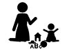 Early Childhood Education | Nursery Teachers | Hobbies / Interests --Pictograms | Free Illustrations