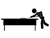 Billiards | Games | Hobbies / Interests-Pictograms | Free Illustrations