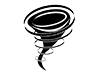 Tornado | Giant | Disaster --Pictogram | Free Illustration Material