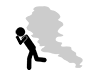 Fire | Smoke | Evacuation-Pictogram | Free Illustration Material