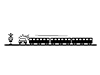 Railroad crossing accident | Train-Pictogram | Free illustration material