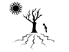 Drought | Sun | Water shortage --Pictogram | Free illustration material