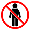 No one except those involved --Pictogram ｜ Free illustration material