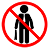 No sales --Pictogram ｜ Free illustration material