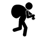 Thieves | Crime | Thieves-Pictograms | Free Illustrations