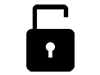 Lock is broken | Invaded at home --Pictogram | Free illustration material