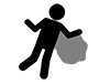 Murder Case | Heinous Crime | Blood-Pictogram | Free Illustration Material