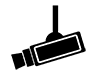 Security Camera | Shooting | Suspicious Person Alert-Pictogram | Free Illustration Material