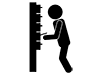 Illegal Flyer | Posting | Annoying --Pictogram | Free Illustration Material