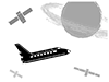 Space Travel --Pictogram ｜ Free Illustration Material