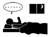 Insomnia | Concerns | Relationships-Pictograms | Free Illustrations